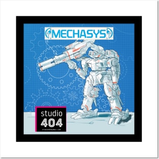 Studio 404 Games - Mechasys Blueprint Posters and Art